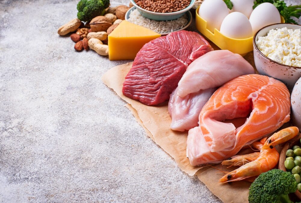picture of high protein foods